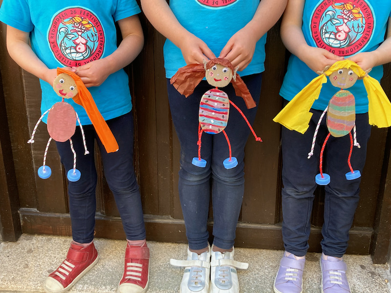 Ateliers marionnettes recyclées 