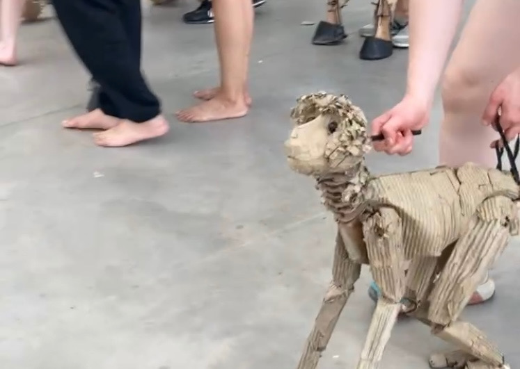Marionnette petit singe 
