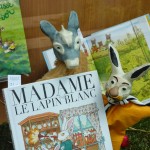 ruminant et lapin blanc